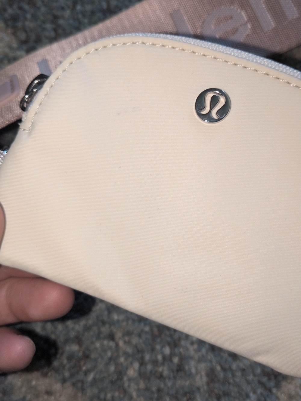 lululemon athletica Pink Strap with Cream Key & Card Holder - Picture 4 of 4
